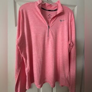 Nike Dri-FIT Pink Pullover